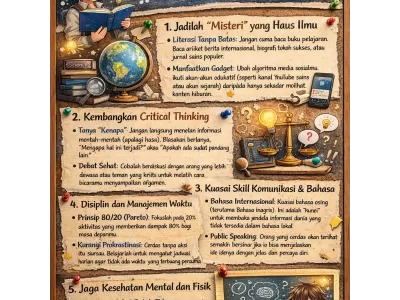 Tips praktis untuk menjadi remaja yang cerdas berwawasan